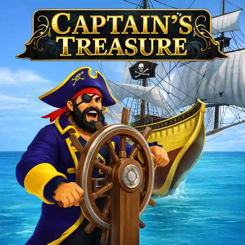 Captains Treasure slot game banner th7bet